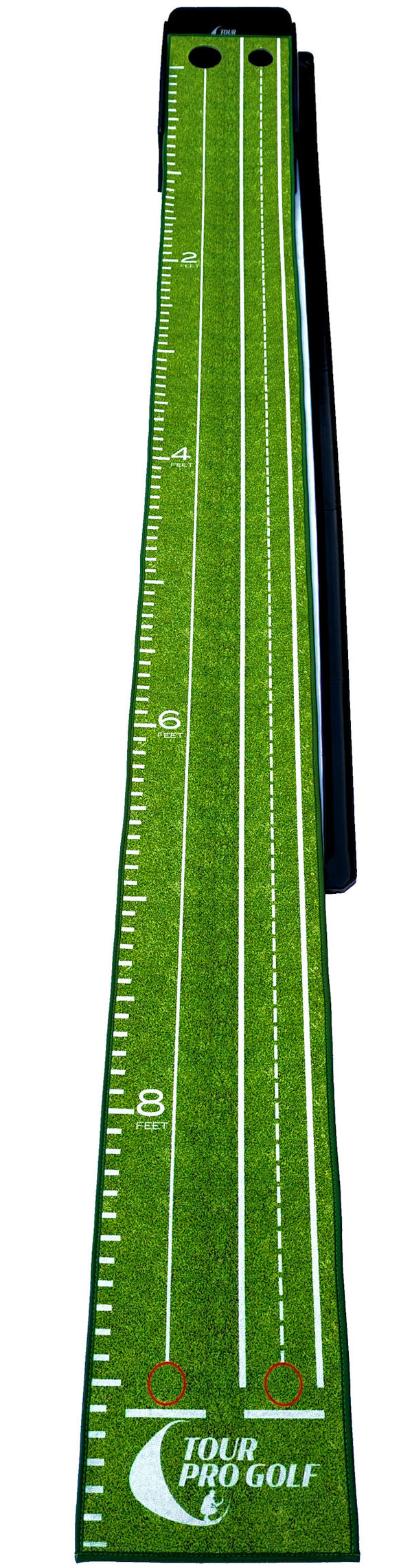 Tour Pro Golf Putting Mat Crystal Velvet Material Plastic Frame Training Aid Perfect to Practice Putting Hole More Putts a Great Golf Gift